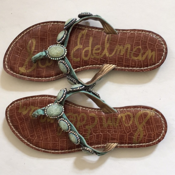 Sam Edelman Gracelyn Embellished Thong Sandal - Picture 8 of 8